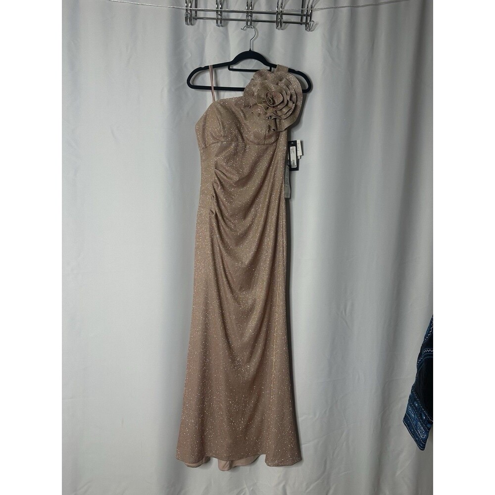 Betsy & Adam Formal Evening Gown Size 6 Wedding Cocktail Party Dress Romantic
